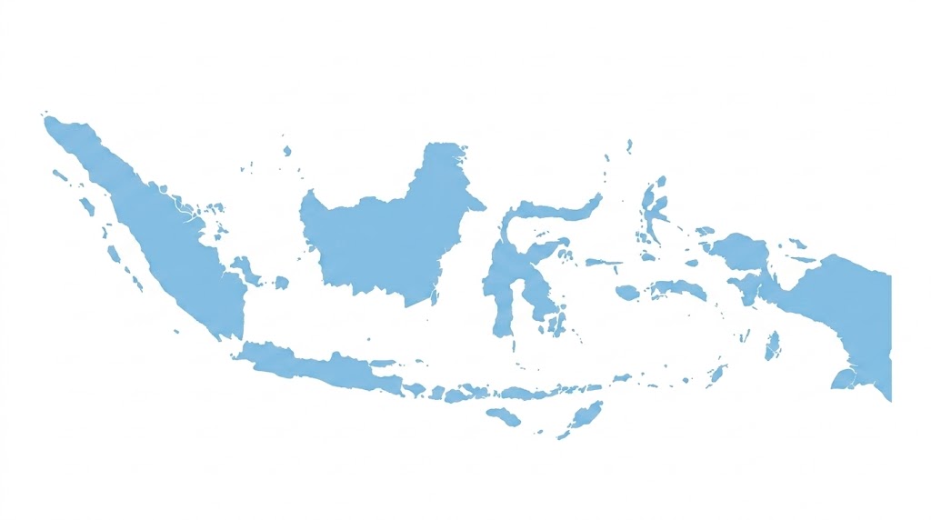 Map of Indonesia